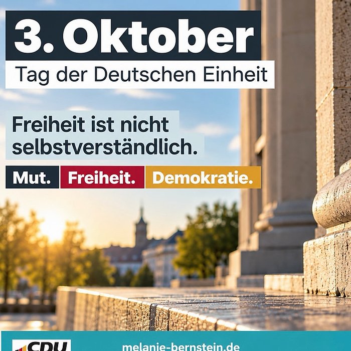 🇩🇪 Der 3. Oktober macht mich jedes Jahr nachdenklich. Ich gehöre zu einer Generation, die noch sehr genau weiß, dass e...