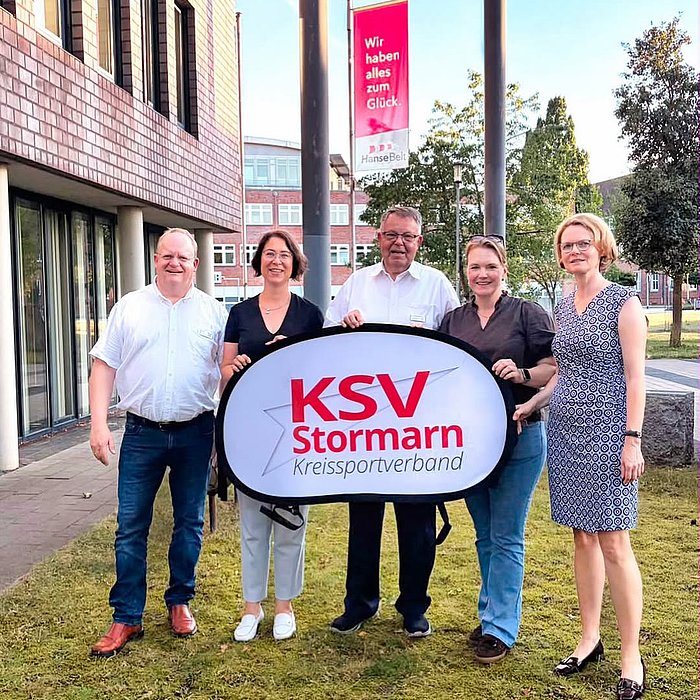 Danach ging es für mich zum Kreissportverband Stormarn nach Bad Oldesloe, wo ich mich mit dem Vorsitzenden Adelbert Frit...