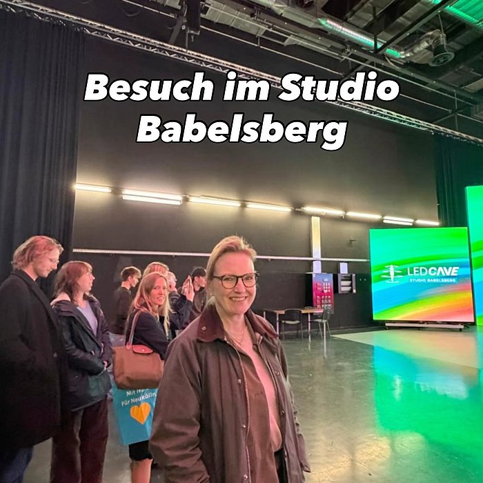 🎬 Ein Blick hinter die Kulissen vom Studio Babelsberg! Gemeinsam mit Kolleginnen und Kollegen aus dem Ausschuss für Kul...